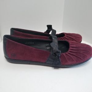 Born purple mary jane flats size 9